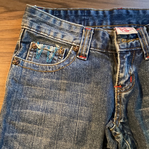 True Religion Womens Embroidered Jeans. New - Picture 4 of 6